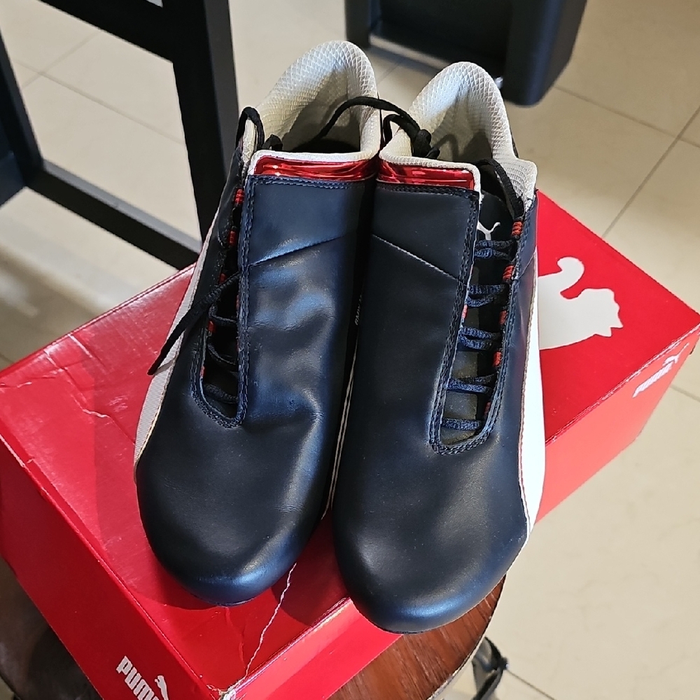 Puma Black and White Men's Sneakers